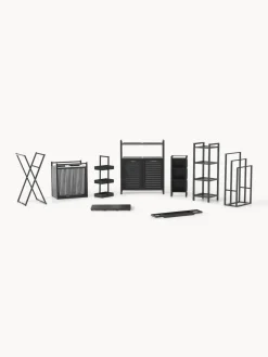Armarios De Baño|Estanterías De Baño></noscript>Westwing Collection Toallero de bambú Kit Negro