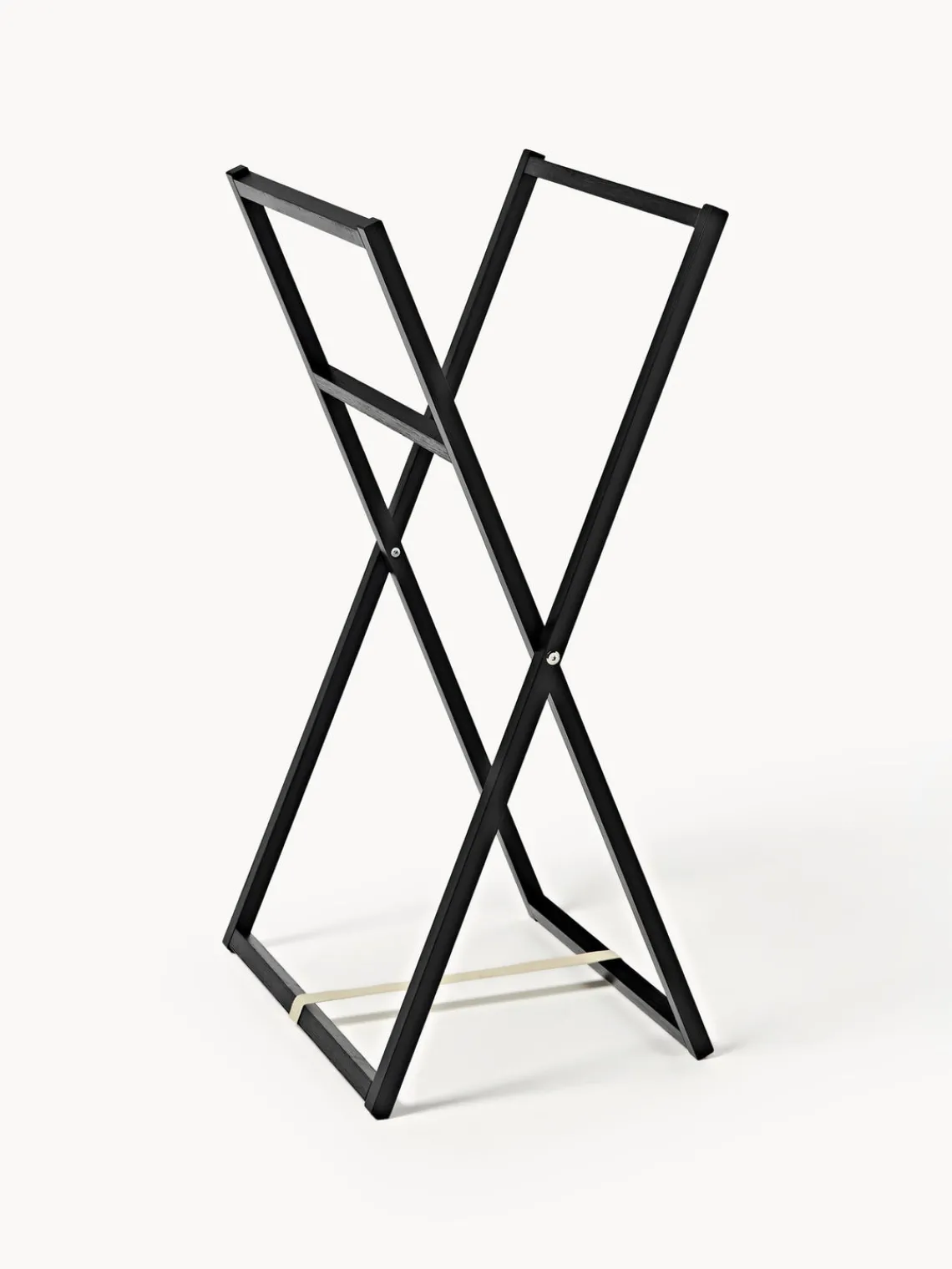 Toalleros|Jarrones>Westwing Collection Toallero de bambú Kit Negro