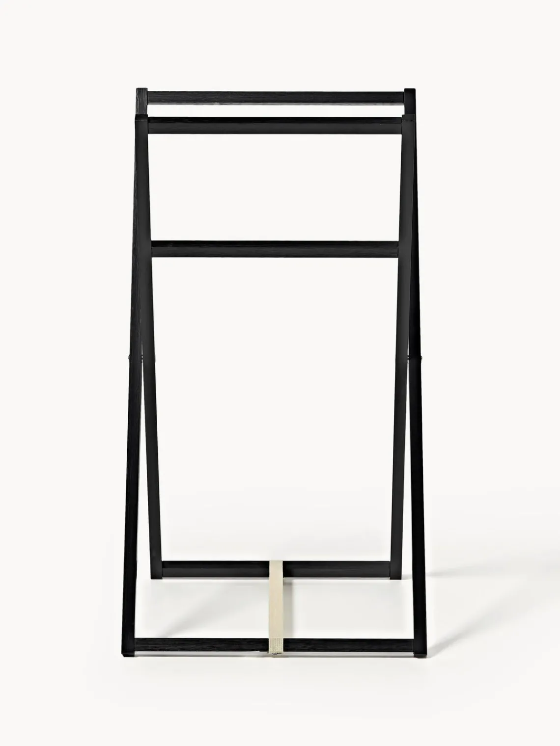 Toalleros|Jarrones>Westwing Collection Toallero de bambú Kit Negro