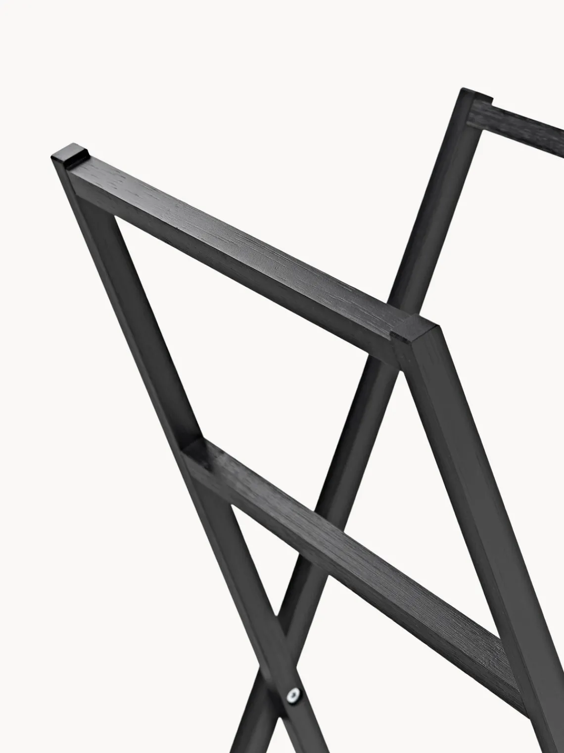 Toalleros|Jarrones>Westwing Collection Toallero de bambú Kit Negro