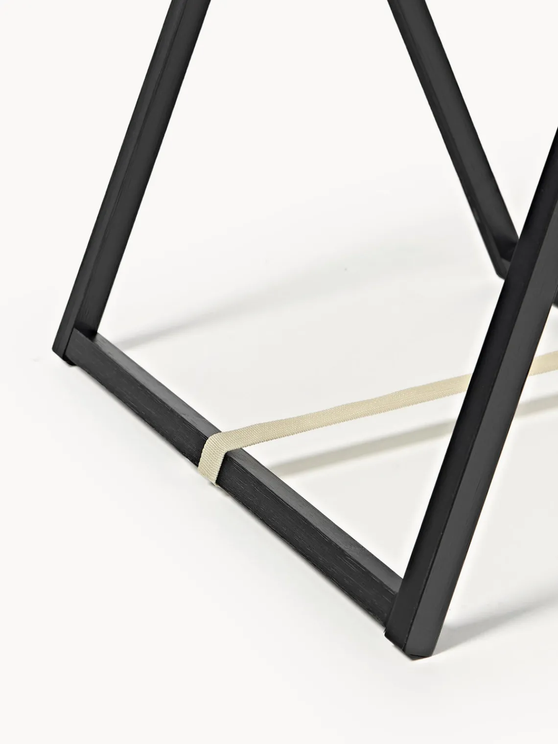 Toalleros|Jarrones>Westwing Collection Toallero de bambú Kit Negro