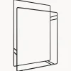Discount Toallero de metal Delaya Armarios De Baño|Armarios De Baño