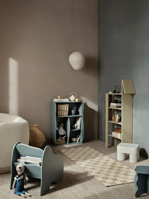 Outlet Tumbona infantil de madera inclinada con estante Slope Niños Mesas Y Sillas Infantiles|Sillas Infantiles