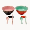 New Vajilla artesanal Asia, 2 comensales (10 pzas.) Menaje De Mesa