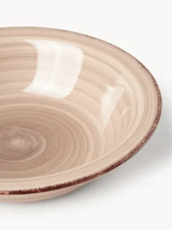 Vajillas Completas|Menaje De Mesa></noscript>Villa D'Este Home Tivoli Vajilla artesanal Baita, 6 comensales (18 pzas.) Tonos rojos, beige y terracota