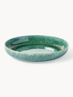 Best Vajilla artesanal con esmalte reactivo Pam, 4 comensales (12 pzas.) Vajillas Completas|Menaje De Mesa