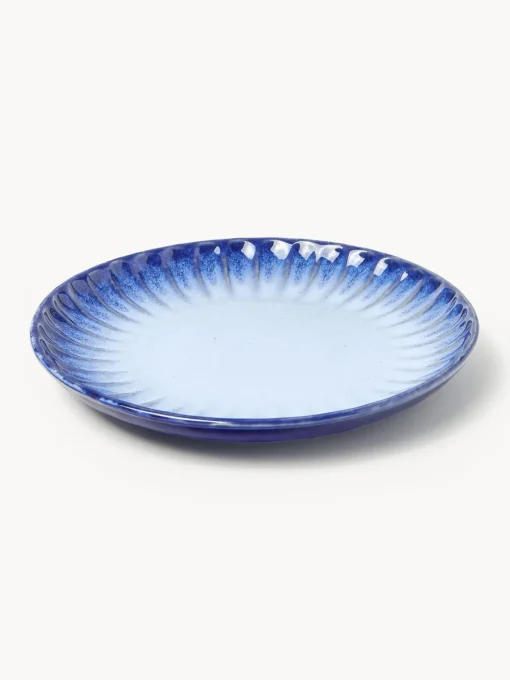 Sale Vajilla artesanal con esmalte reactivo Vinci, 4 comensales (12 pzas) Vajillas Completas|Menaje De Mesa