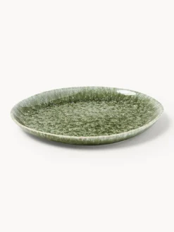 Vajillas Completas|Menaje De Mesa></noscript>Westwing Collection Vajilla artesanal con forma orgánica Macey, 12 pzas. Tonos verdes brillante