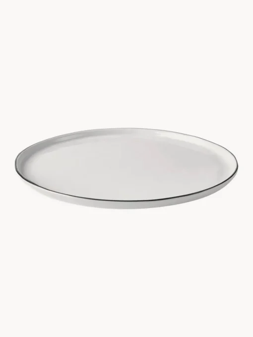 Sale Vajilla artesanal de porcelana Salt, 4 comensales (12 pzas.) Vajillas Completas|Menaje De Mesa