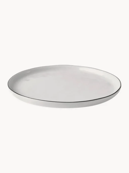 Sale Vajilla artesanal de porcelana Salt, 4 comensales (12 pzas.) Vajillas Completas|Menaje De Mesa