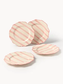 Vajillas Completas|Menaje De Mesa></noscript>Westwing Collection Vajilla artesanal Donald, 4 comensales, 12 pzas. Blanco Off White, melocotón