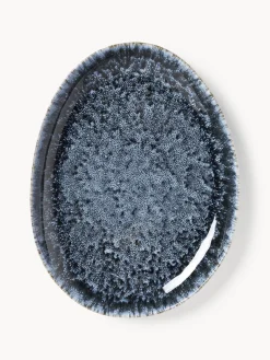 Vajillas Completas|Menaje De Mesa></noscript>Westwing Collection Vajilla artesanal en forma orgánica Macey, 4 comensales (12 pzas.) Tonos grises azulados brillantes