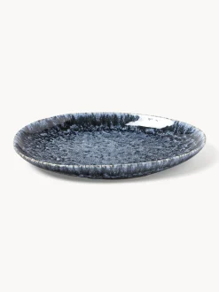 Vajillas Completas|Menaje De Mesa></noscript>Westwing Collection Vajilla artesanal en forma orgánica Macey, 4 comensales (12 pzas.) Tonos grises azulados brillantes