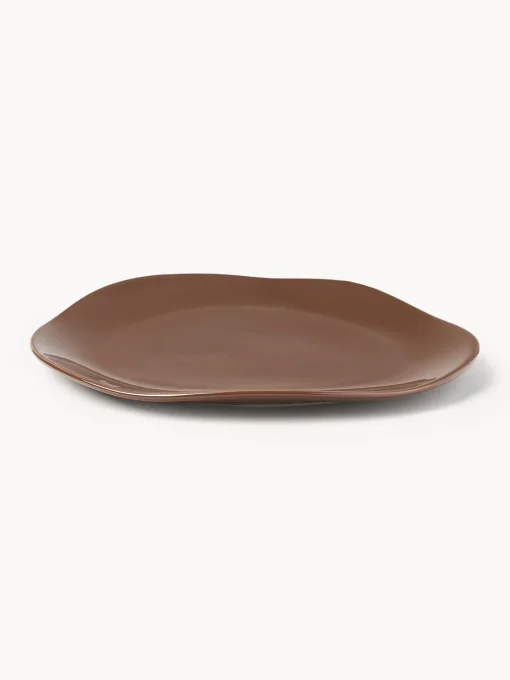 Outlet Vajilla de porcelana con forma orgánica Joana, 12 pzas. Vajillas Completas|Menaje De Mesa