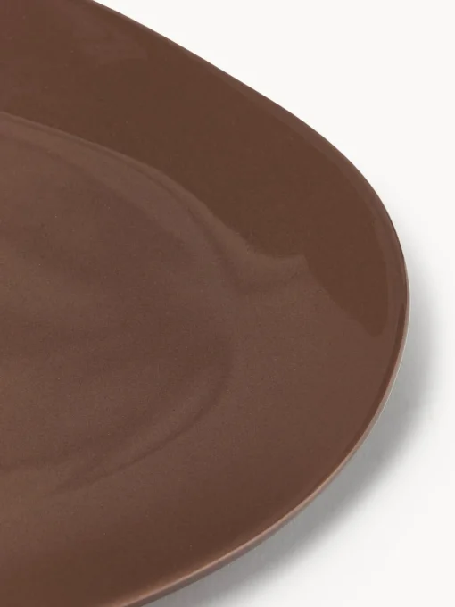 Outlet Vajilla de porcelana con forma orgánica Joana, 12 pzas. Vajillas Completas|Menaje De Mesa