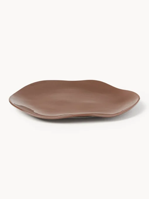 Outlet Vajilla de porcelana con forma orgánica Joana, 12 pzas. Vajillas Completas|Menaje De Mesa