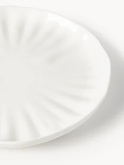 Vajillas Completas|Menaje De Mesa></noscript>Westwing Collection Vajilla de porcelana con relieves Sali, 4 comensales (12 pzas.) Blanco