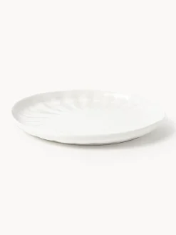 Vajillas Completas|Menaje De Mesa></noscript>Westwing Collection Vajilla de porcelana con relieves Sali, 4 comensales (12 pzas.) Blanco