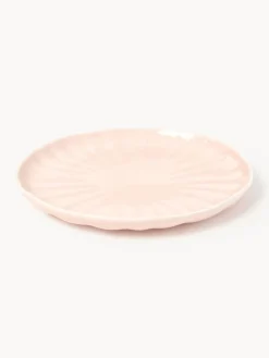 Vajillas Completas|Menaje De Mesa></noscript>Westwing Collection Vajilla de porcelana con relieves Sali, 4 comensales (12 pzas.) Rosa claro