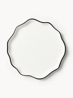 Vajillas Completas|Menaje De Mesa>Westwing Collection Vajilla de porcelana con volantes Bia, 4 comensales, 12 pzas.