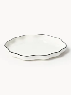 Vajillas Completas|Menaje De Mesa></noscript>Westwing Collection Vajilla de porcelana con volantes Bia, 4 comensales, 12 pzas.
