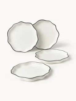 Vajillas Completas|Menaje De Mesa></noscript>Westwing Collection Vajilla de porcelana con volantes Bia, 4 comensales, 12 pzas.