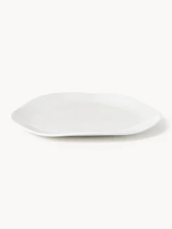 Vajilla de porcelana de forma orgánica Joana, 4 comensales (12 pzas.) Vajillas Completas|Menaje De Mesa