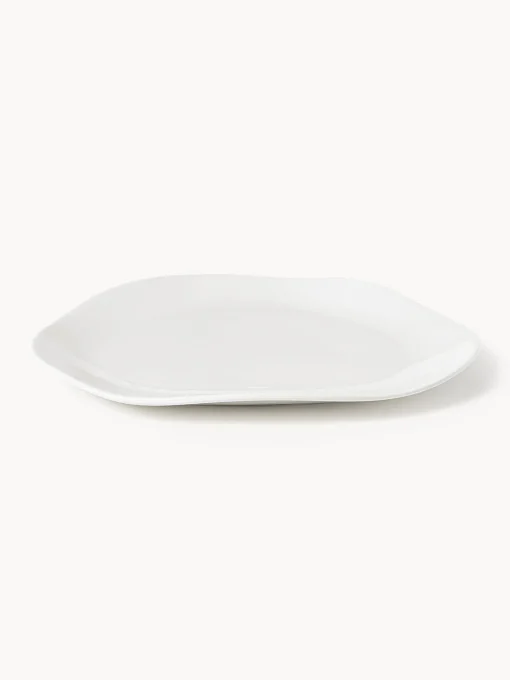 Vajilla de porcelana de forma orgánica Joana, 4 comensales (12 pzas.) Vajillas Completas|Menaje De Mesa