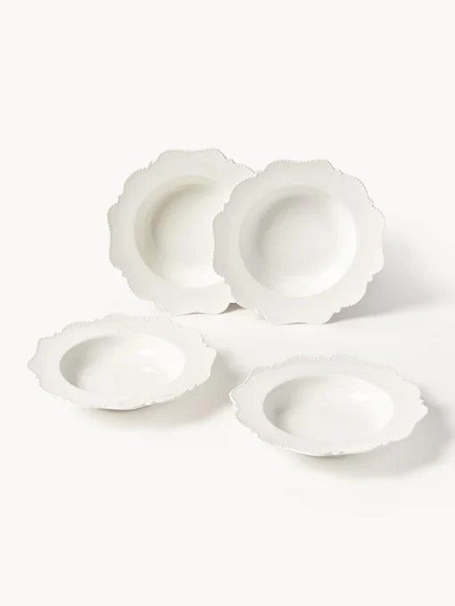 Vajillas Completas|Menaje De Mesa>Westwing Collection Vajilla de porcelana Grace, 4 personas (12 pzas.)