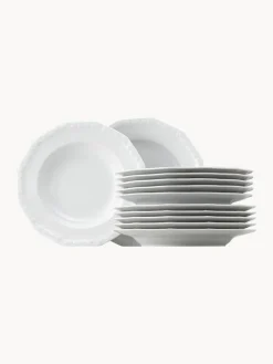 Vajillas Completas|Menaje De Mesa>Rosenthal Vajilla de porcelana Maria, 6 comensales (12 pzas.)