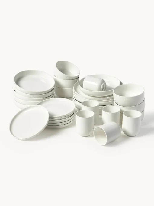 Vajillas Completas|Menaje De Mesa>Westwing Collection Vajilla de porcelana Nessa, 6 comensales (30 pzas.)