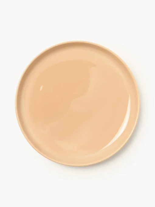 Vajillas Completas|Menaje De Mesa>Westwing Collection Vajilla de porcelana Nessa, 4 comensales (12 pzas.) Melocotón brillante