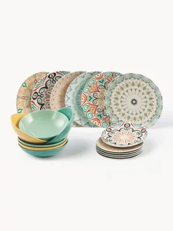 Vajillas Completas|Menaje De Mesa>Villa d’Este Vajilla de porcelana Sharm, 6 comensales (18 pzas.)