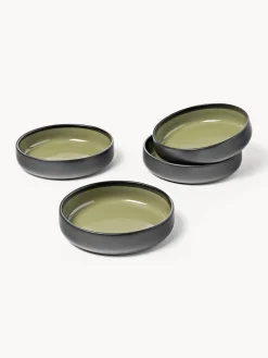 Vajillas Completas|Menaje De Mesa></noscript>Westwing Collection Vajilla Ginger, 4 comensales (12 pzas.) Verde, negro