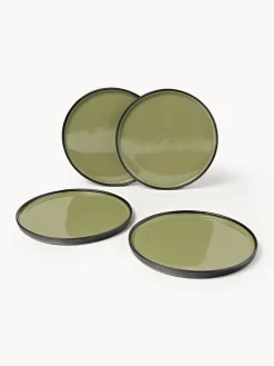 Vajillas Completas|Menaje De Mesa></noscript>Westwing Collection Vajilla Ginger, 4 comensales (12 pzas.) Verde, negro