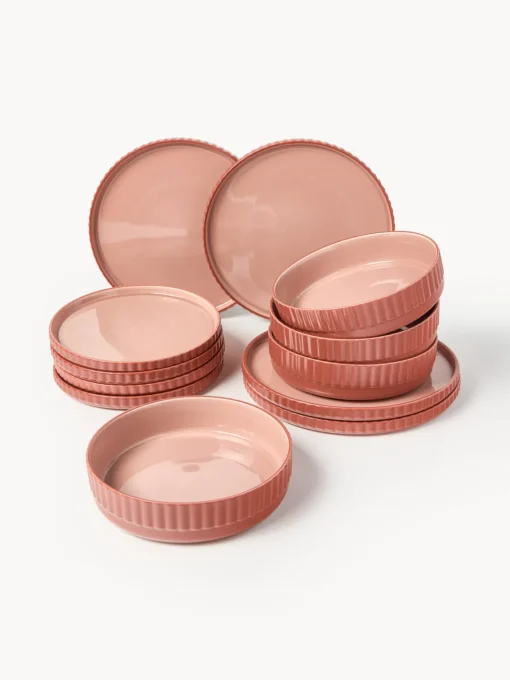 New Vajilla Napari, 4 comensales, 12 pzas. Vajillas Completas|Menaje De Mesa
