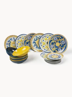 Vajillas Completas|Menaje De Mesa>Villa D'Este Home Tivoli Vajilla Sicilia, 6 comensales (18 pzas.)