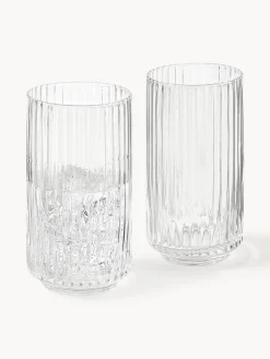 Best Vasos altos soplados Aleo, 4 uds. Copas De Cóctel|Vajillas Completas
