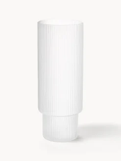 Clearance Vasos altos soplados con relieve Ripple, 4 uds. Copas De Cóctel|Vajillas Completas