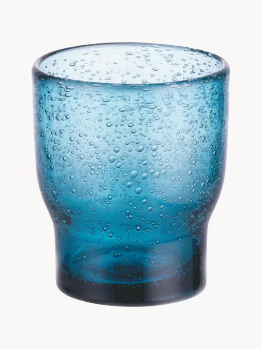 Vasos|Vajillas Completas>Villa D'Este Home Tivoli Vasos artesanales Unico, 6 uds. Azul, transparente