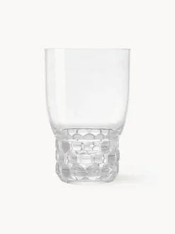 Vasos|Vajillas Completas>Kartell Vasos con relieves Jellies, 4 uds. Transparente