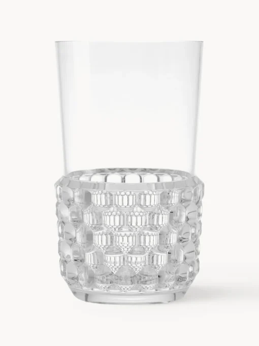 Vasos|Vajillas Completas>Kartell Vasos con relieves Jellies, 4 uds. Transparente