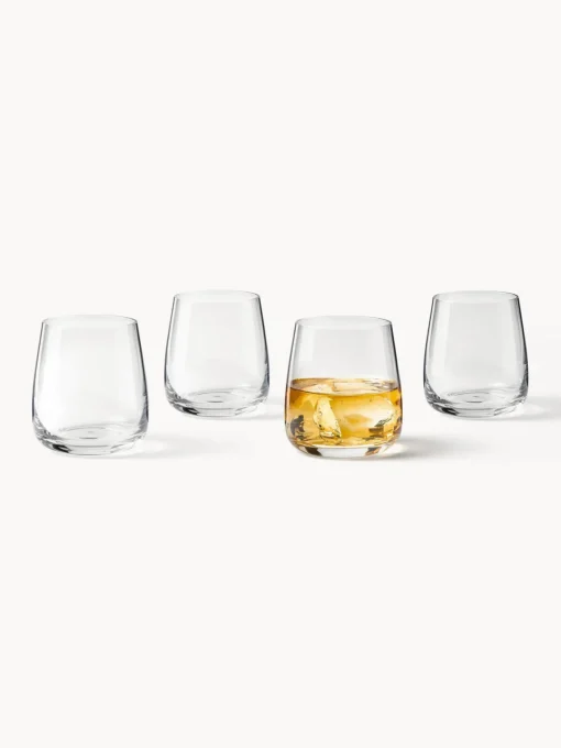 Outlet Vasos de agua artesanales Ellery, 4 uds. Vasos|Vajillas Completas