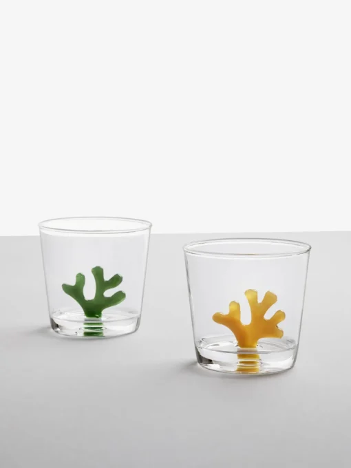 Vasos|Vajillas Completas>ICHENDORF Vasos de agua artesanales Coral Reef, 6 uds.