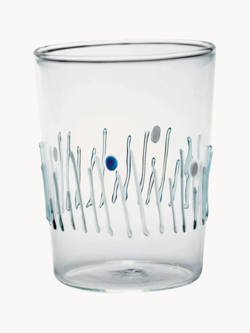 Outlet Vasos de agua artesanales Quattro Stagioni, 4 uds. Vasos|Vajillas Completas