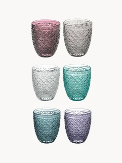 Vasos|Vajillas Completas>Villa d’Este Vasos de agua Castle, 6 uds.