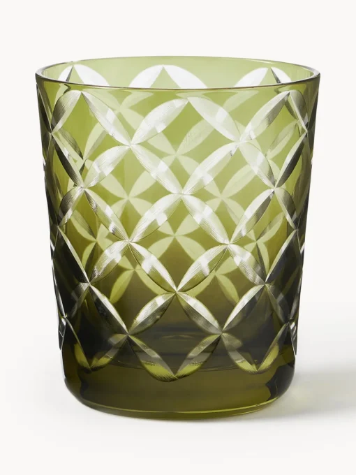 Vasos|Vajillas Completas>POLSPOTTEN Vasos de agua Cuttings, 6 pzas.