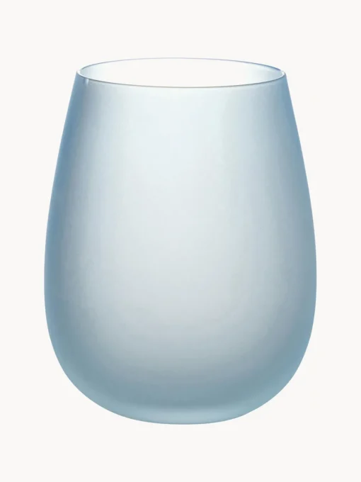 Vasos|Vajillas Completas>Villa D'Este Home Tivoli Vasos de agua Happy Hour, 6 uds. Tonos azules y verdes mate