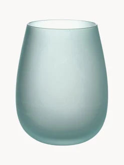 Vasos|Vajillas Completas></noscript>Villa D'Este Home Tivoli Vasos de agua Happy Hour, 6 uds. Tonos azules y verdes mate