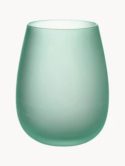 Vasos|Vajillas Completas></noscript>Villa D'Este Home Tivoli Vasos de agua Happy Hour, 6 uds. Tonos azules y verdes mate
